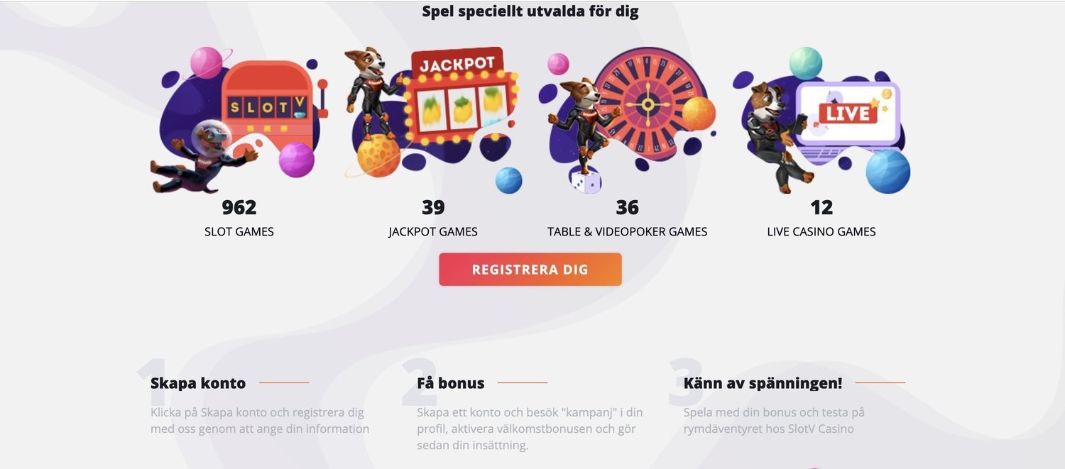 slot v welcome bonus
